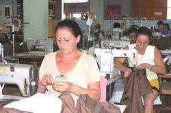 In Ciego de Avila Cuba Promote in blind from incorporation of women to the employment  